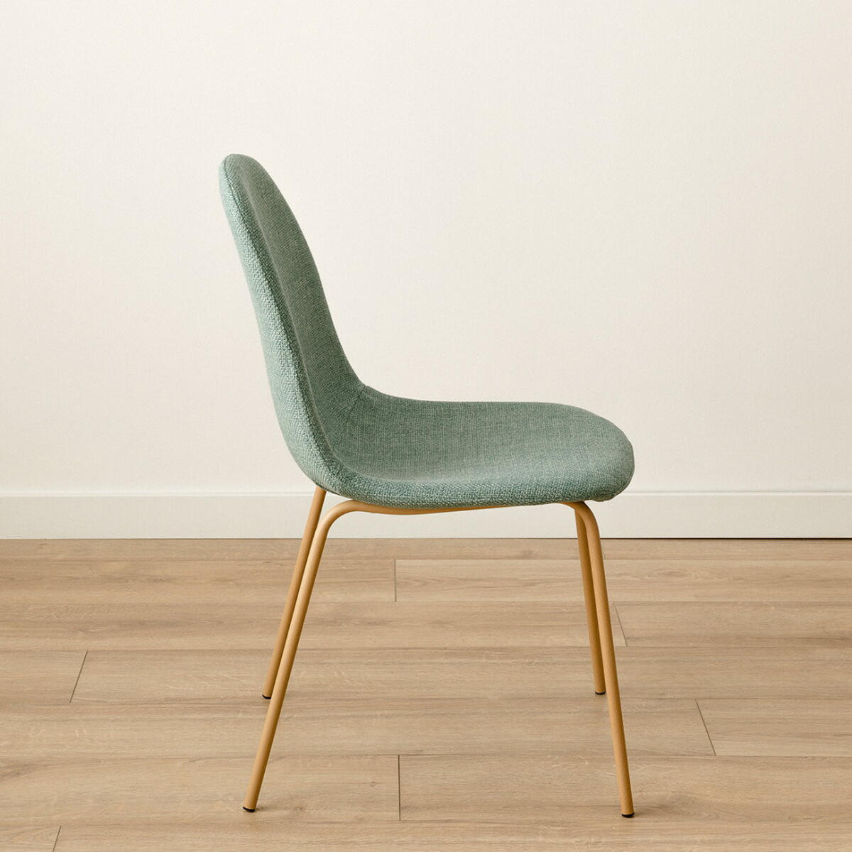 STUHL Trive Minze 46 cm x 84 cm - Mintgrün, Textil (46/84/55cm) - Kenay Home