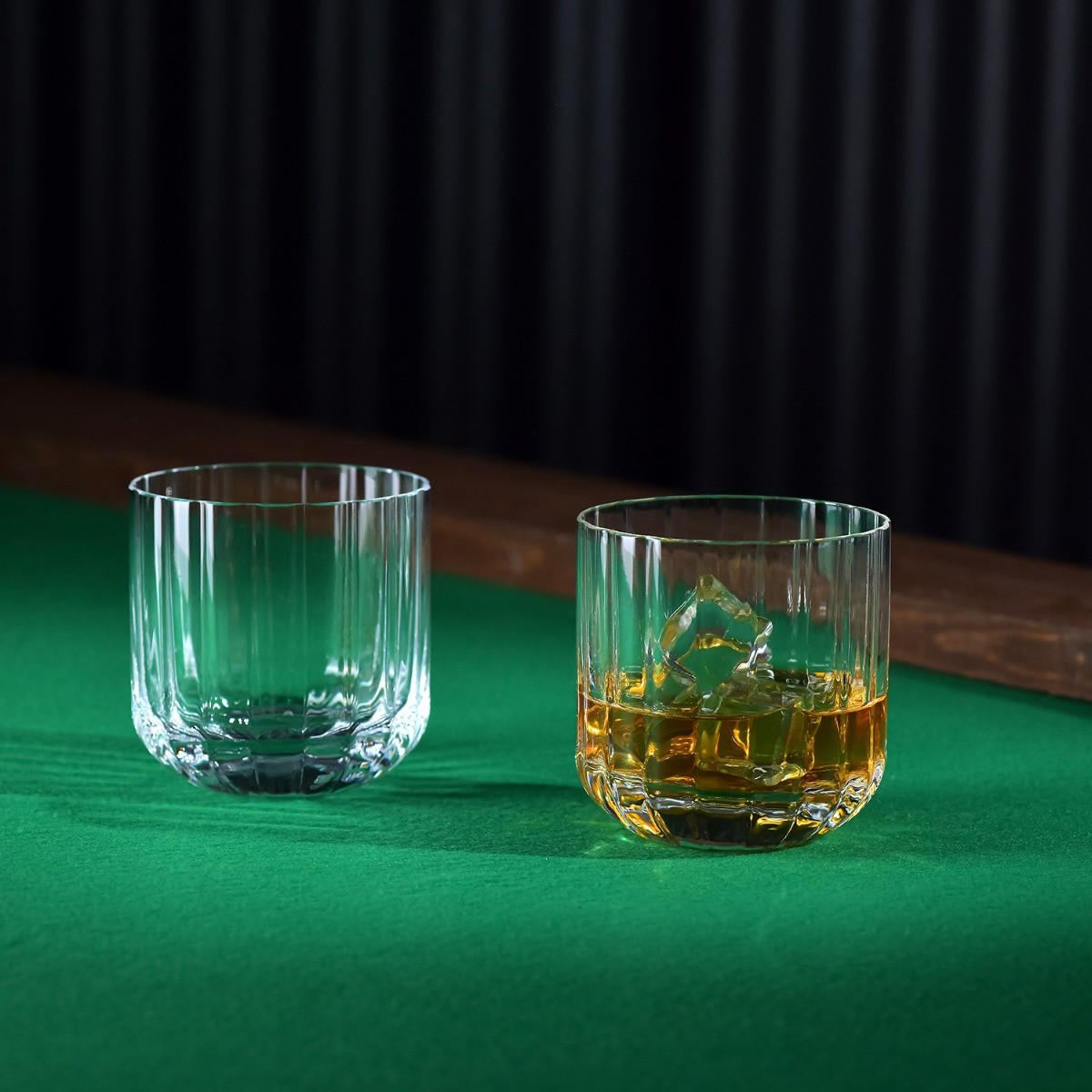 WHISKYGLÄSER GEMSTONE, 2ER-SET, 300 ML - Transparent, Glas (0.3L) - Krosno Glass