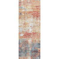 KURZFLORTEPPICH Samira 80/220 cm Dunkelorange - Dunkelorange, Textil (80/220cm) - LIVABLISS