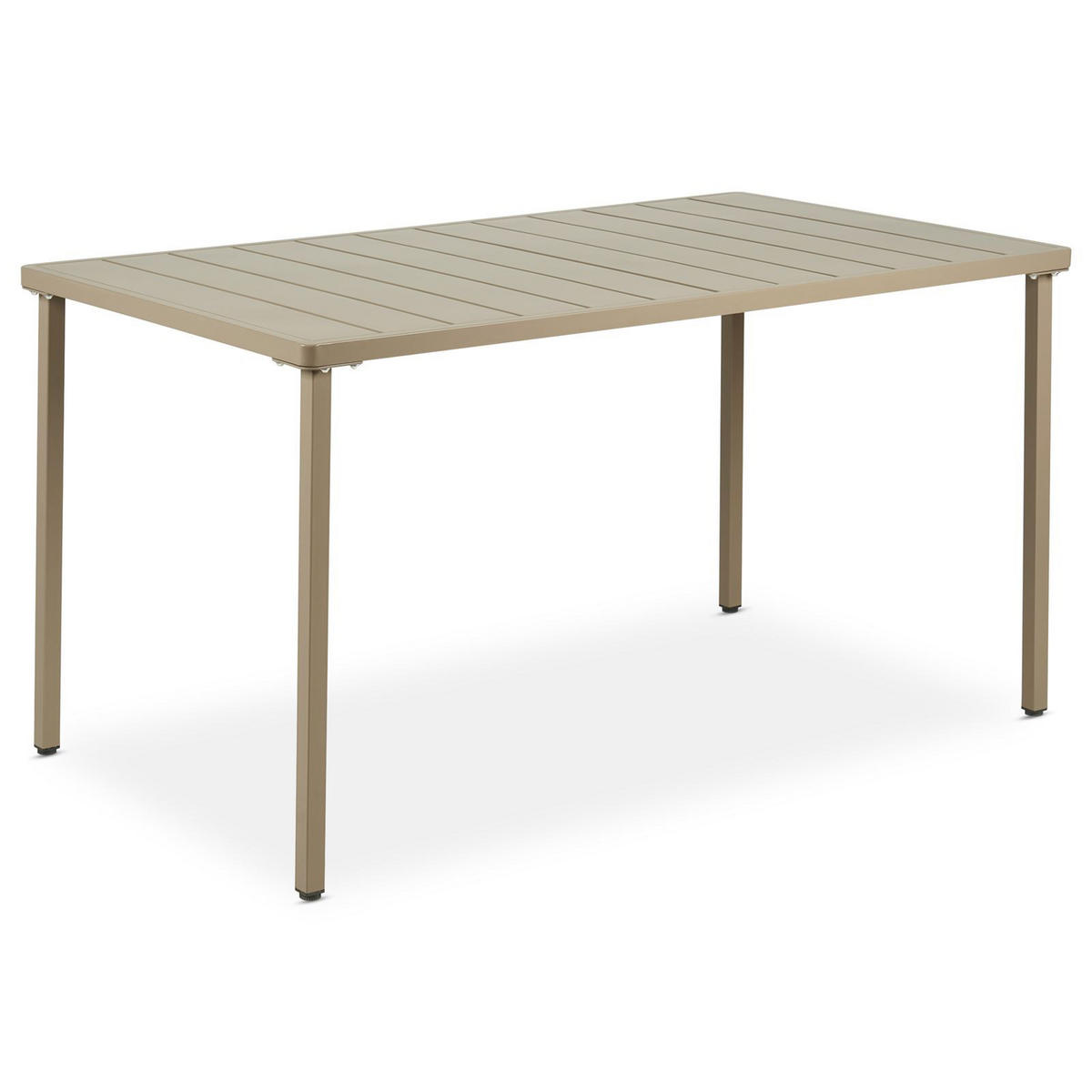 GARTENTISCH AZALEA champagne - Champagner, Metall (80/140/75cm) - IDIMEX