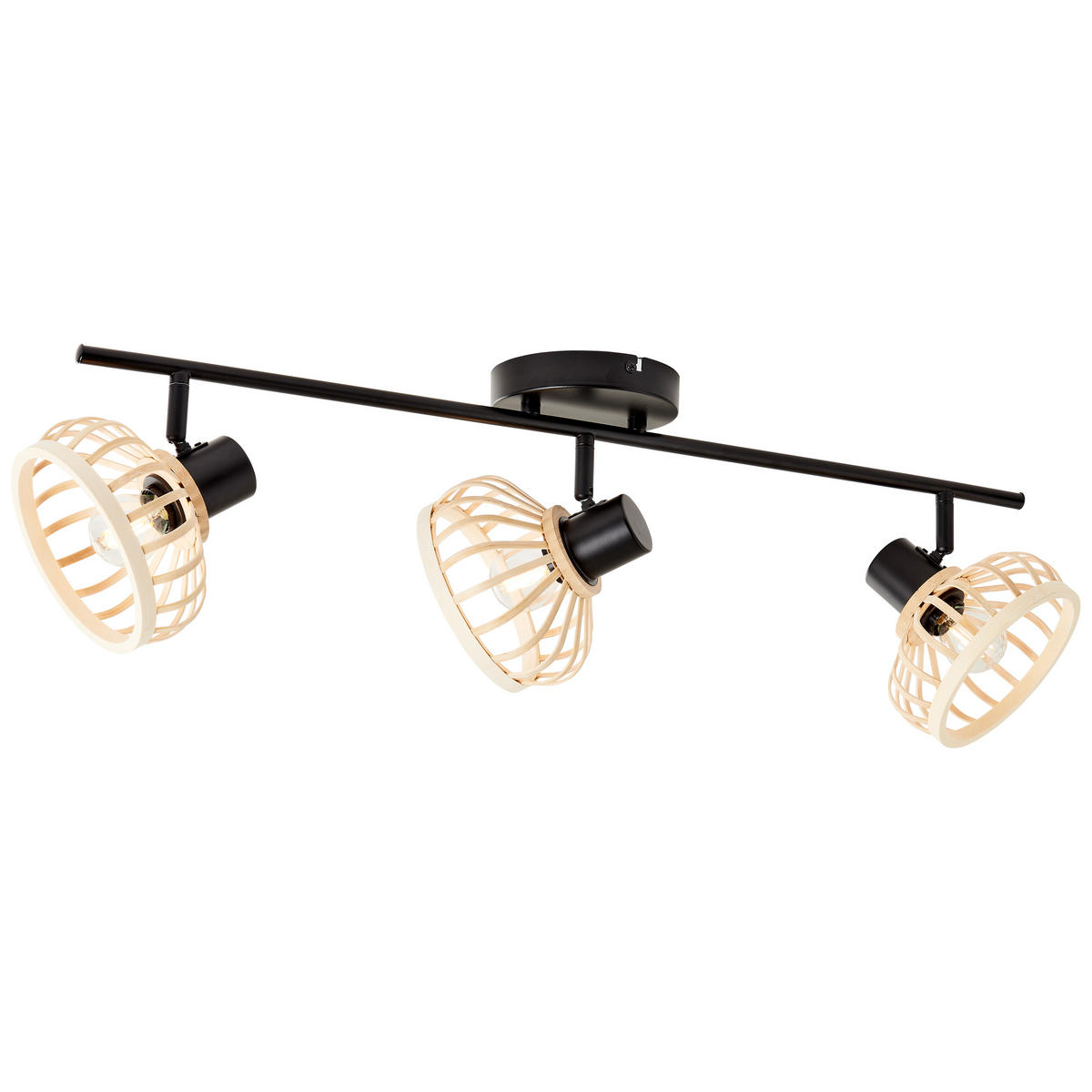 SPOTBALKEN Norah 99739/76 - Schwarz, Holz (15/71/22cm) - Brilliant