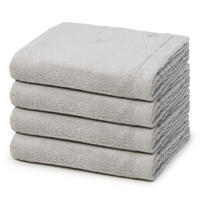HANDTUCH Lifestyle 4er-Set - Grau, Textil (50/100cm) - Cawoe