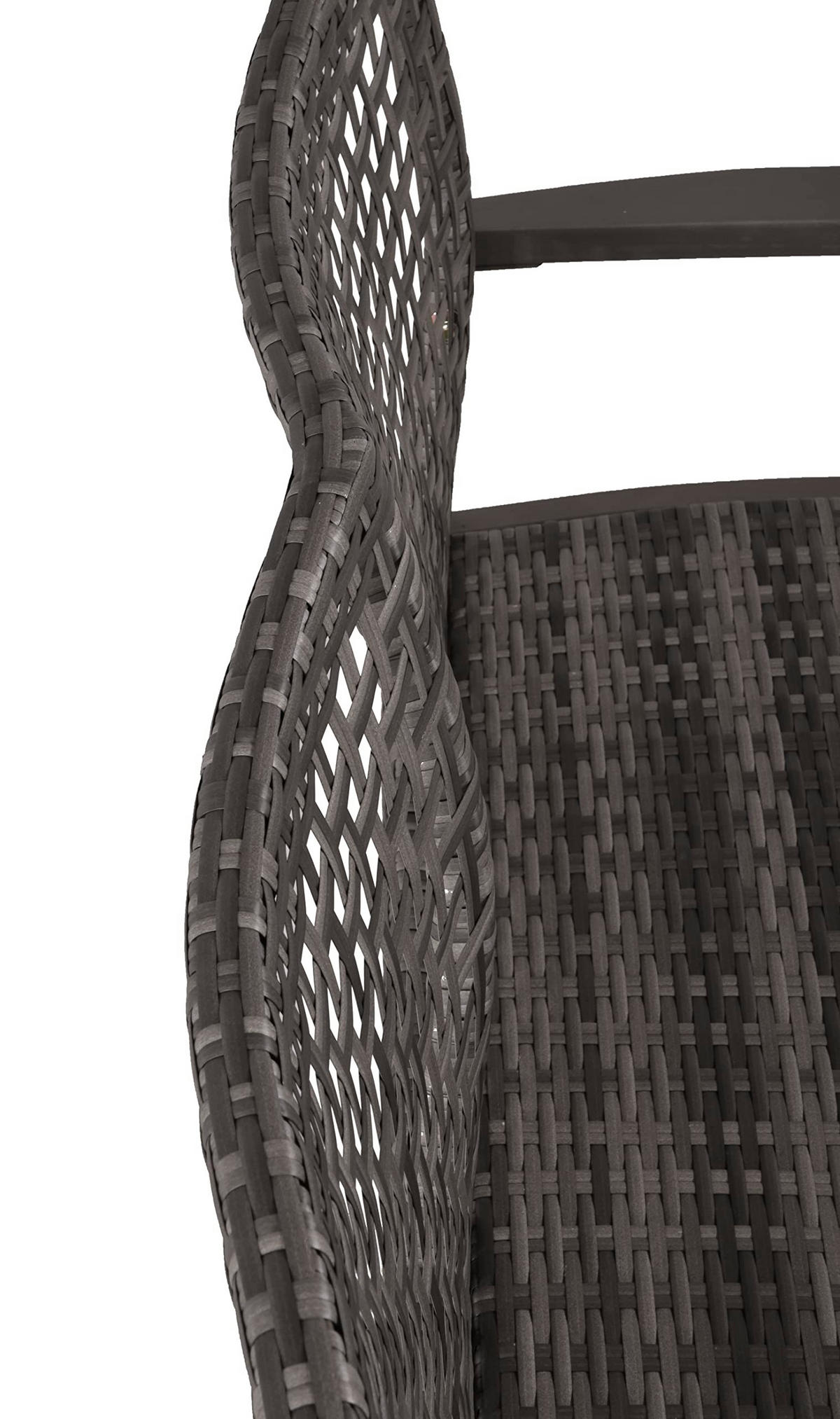 GARTEN-HÄNGEBANK Kiel grau Grau Hängebank - Grau, Holz (64/53/131cm) - DELUKE