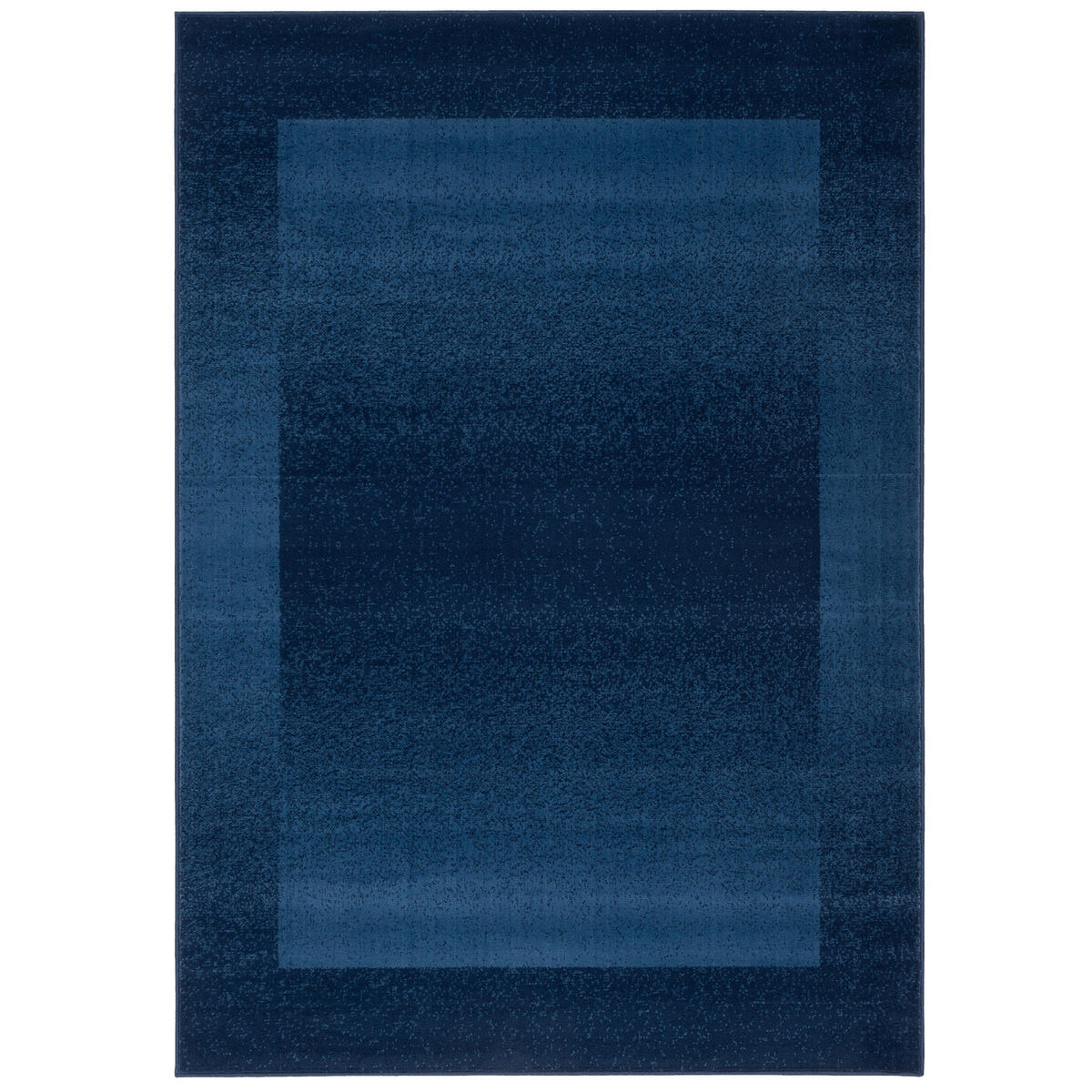 MODERN DESIGNER VELOURS TEPPICH SAMBA - Dunkelblau, Textil (80/150cm) - Pergamon