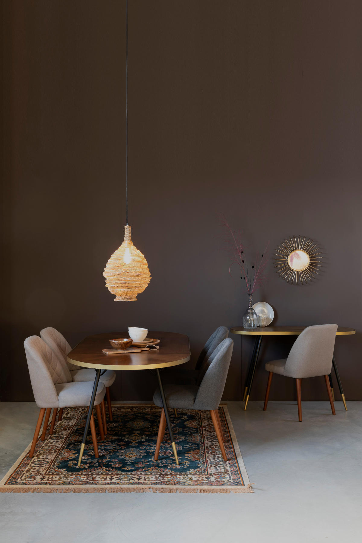 ESSZIMMERSTUHL Conway - Grau - 56/48/85 cm - 2er-Set - Grau, Textil (48/85/56cm)