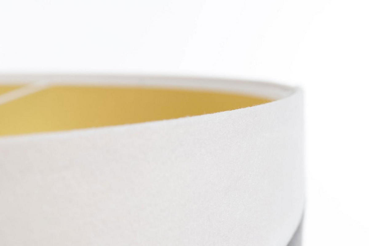 HÄNGELEUCHTE Grau 50/25 cm - Weiß/Grau, Kunststoff (50/0.4/25cm) - ONZENO