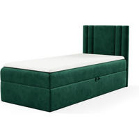 KINDERBETT CARDI - Grün, Holzwerkstoff (84/208cm) - Meblini