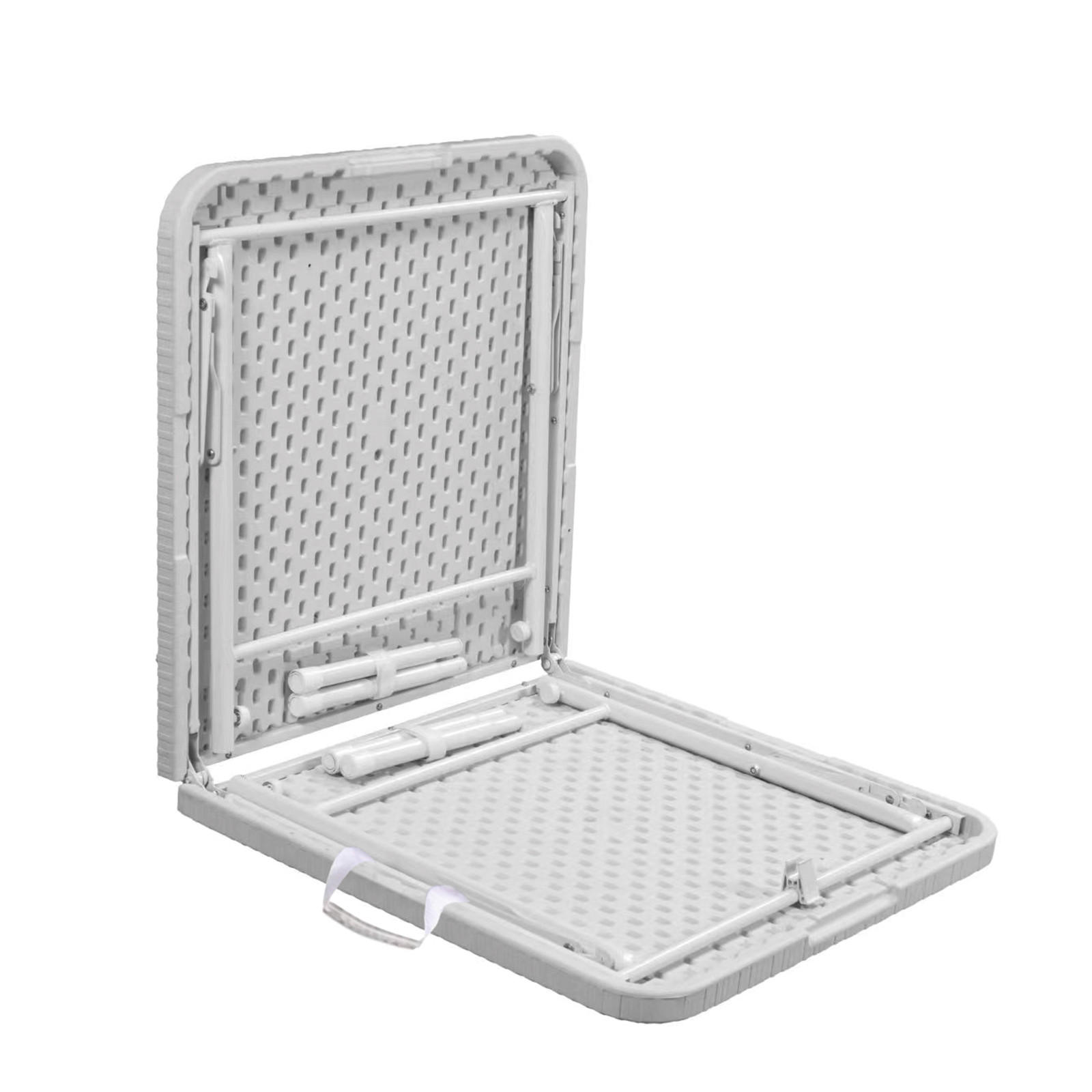 BUFFETTISCH klappbar Weiß - Weiß, Kunststoff (60/120/74cm) - SVITA