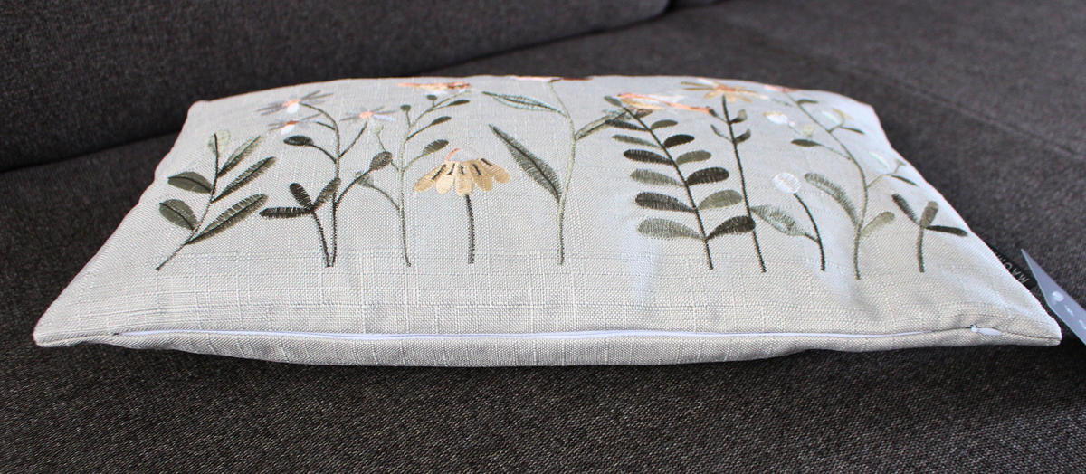 KISSENHÜLLE LOTTA - Pastellgrün, Textil (30/50cm) - Magma Heimtexx