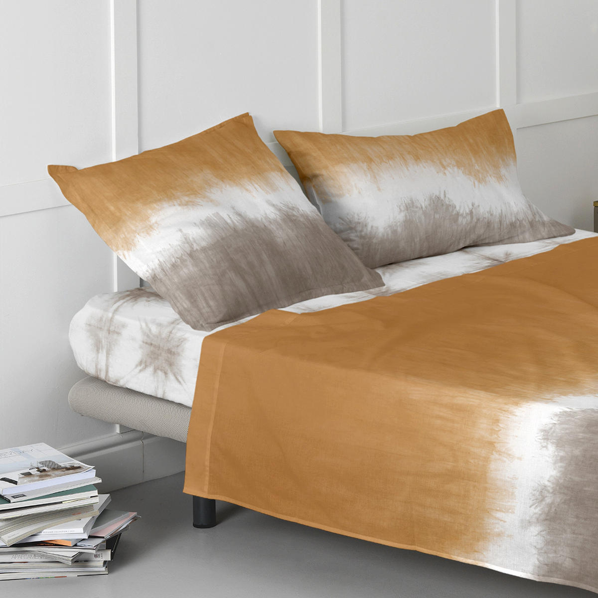 SPANNBETTLAKEN Tie dye 90x200x32 cm (Bett 90) - Multicolor, Textil (90/200cm) - Happy Friday