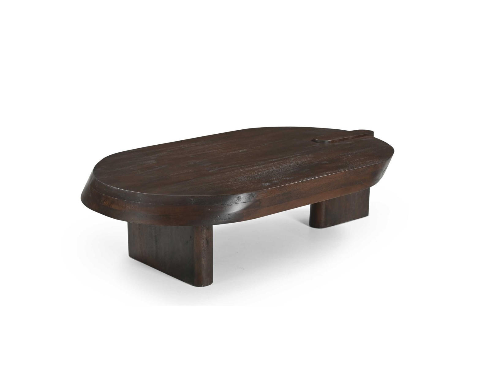 COUCHTISCH Rava Mangoholz 125 cm / 70 cm Braun - Braun, Holz (70/125/33cm)