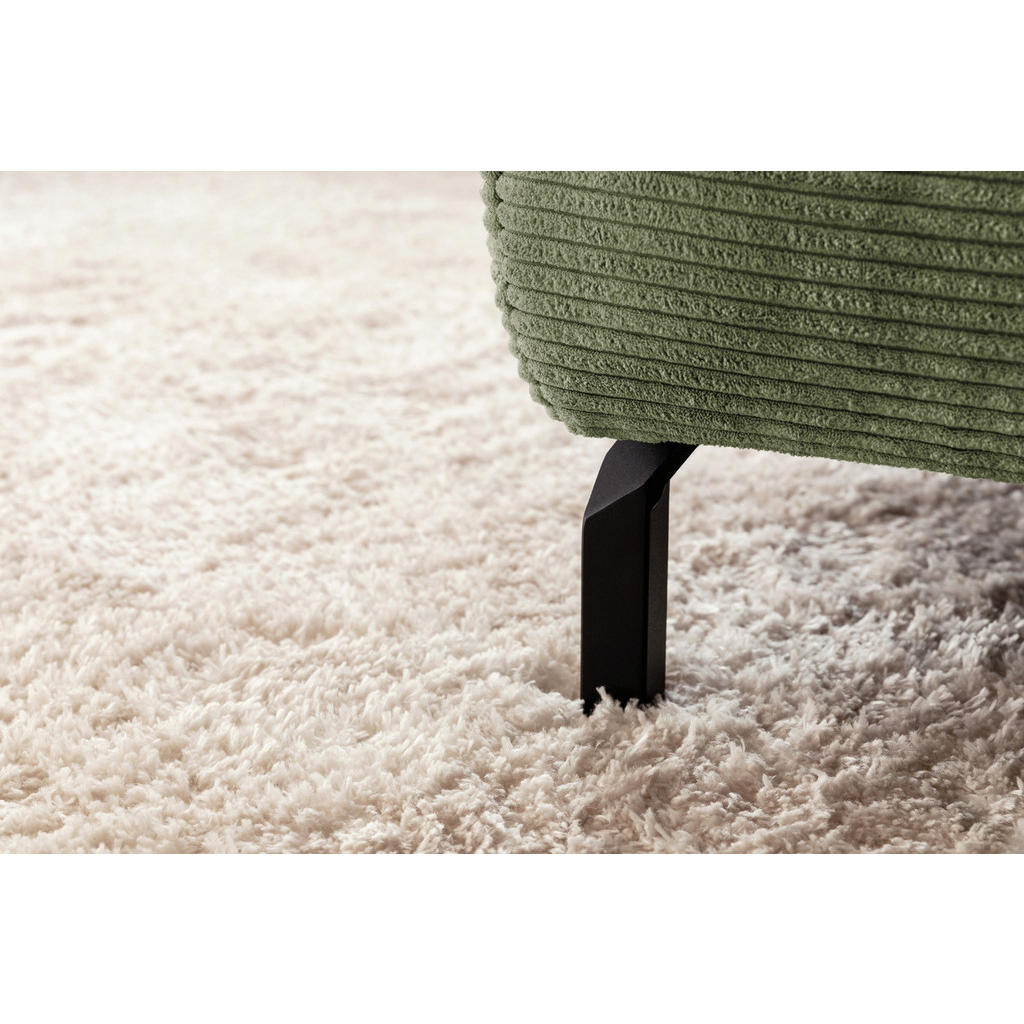 Thumbnail - Kawola Ecksofa, Olivgrün, Textil, Echtholz, 4-Sitzer, Füllung: Komfortschaum, Ottomane rechts, L-Form, 276x219 cm, Wohnz...