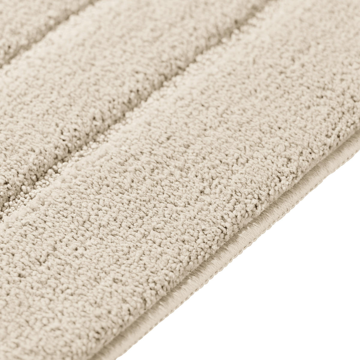 BADTEPPICH Milano - 60 x 100 cm - Sand - Sandfarben, Textil (60/100cm) - SCHIESSER