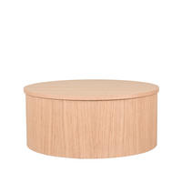 COUCHTISCH Oliva Braun 70/70/30 cm - Hellbraun, Holz (70/70/30cm) - LABEL51