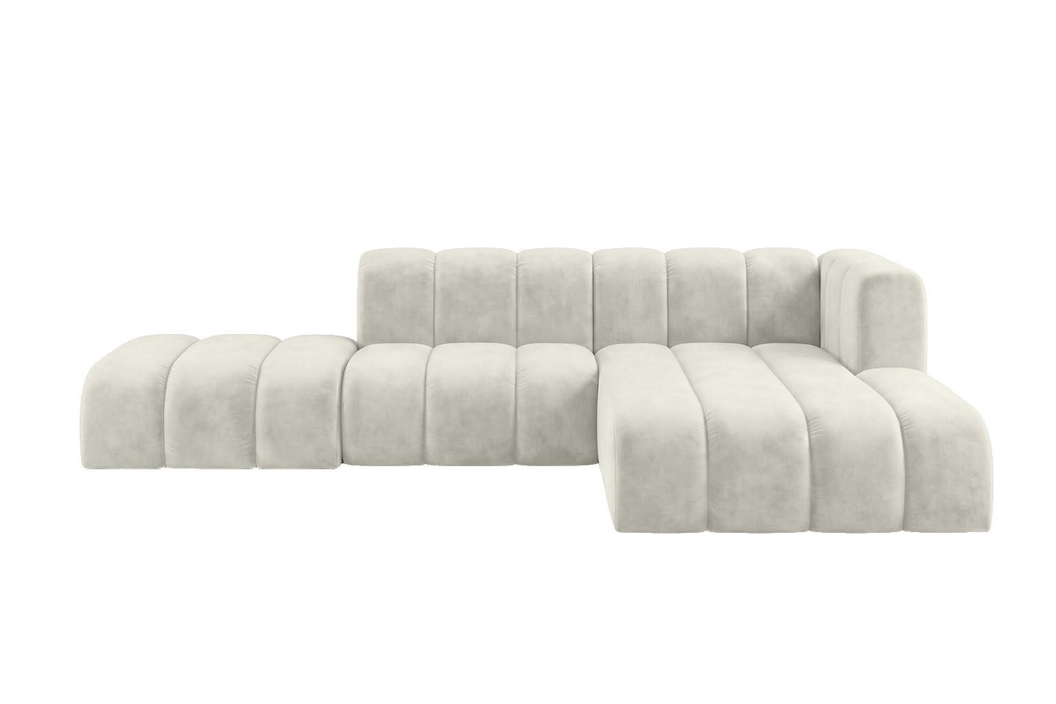 Kaiser Möbel Ecksofa Creme 295x179 cm