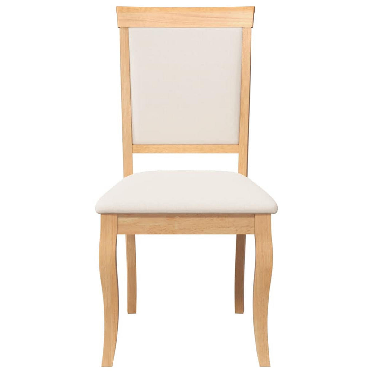 STUHL-SET 2 Stk Dornbach 50/95.5/55 cm - Braun, Holz (50/95.5/55cm) - ZMH