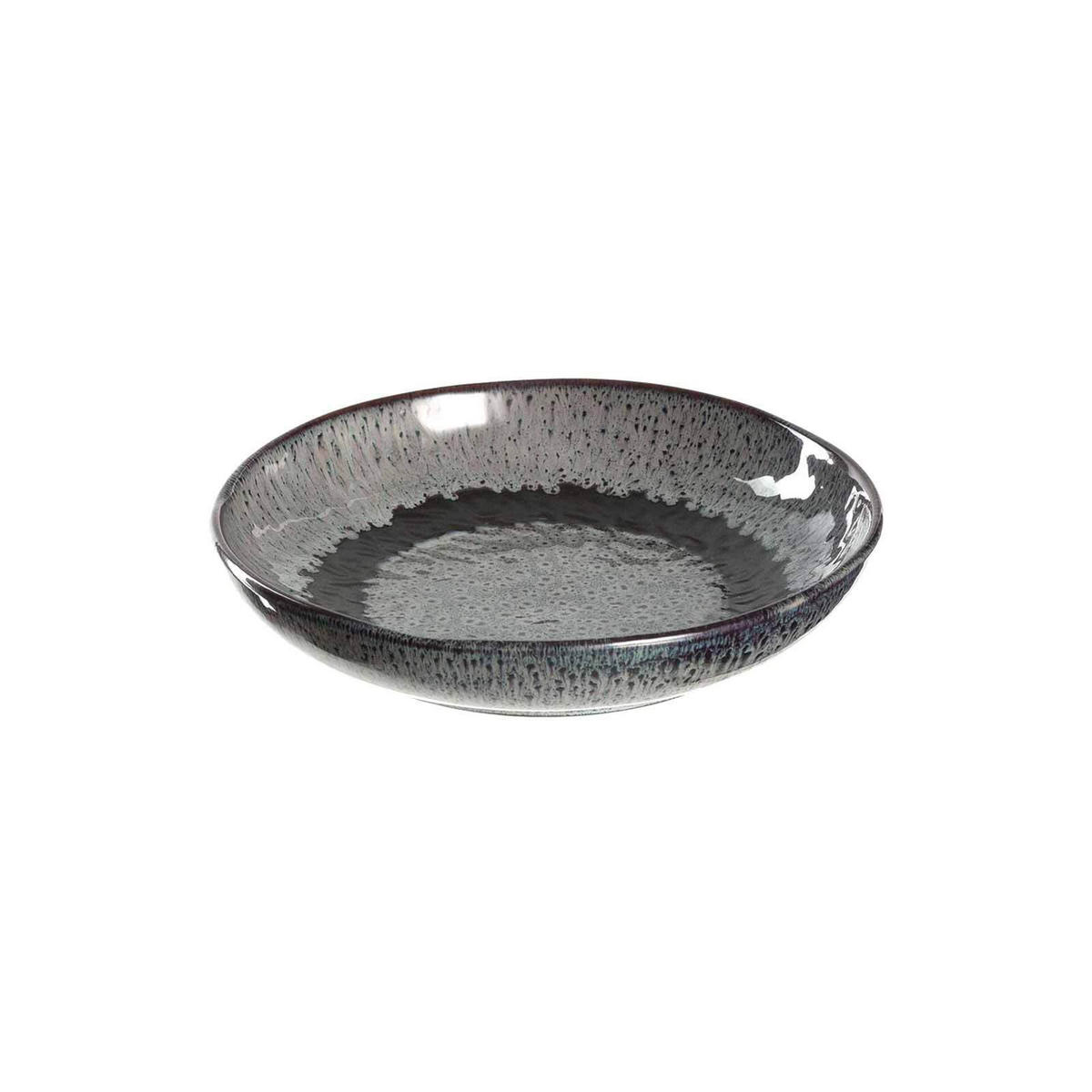 SUPPENTELLER Matera anthrazit ø 20.7 cm 6er Set - Anthrazit, Keramik (20.7cm) - Leonardo Living