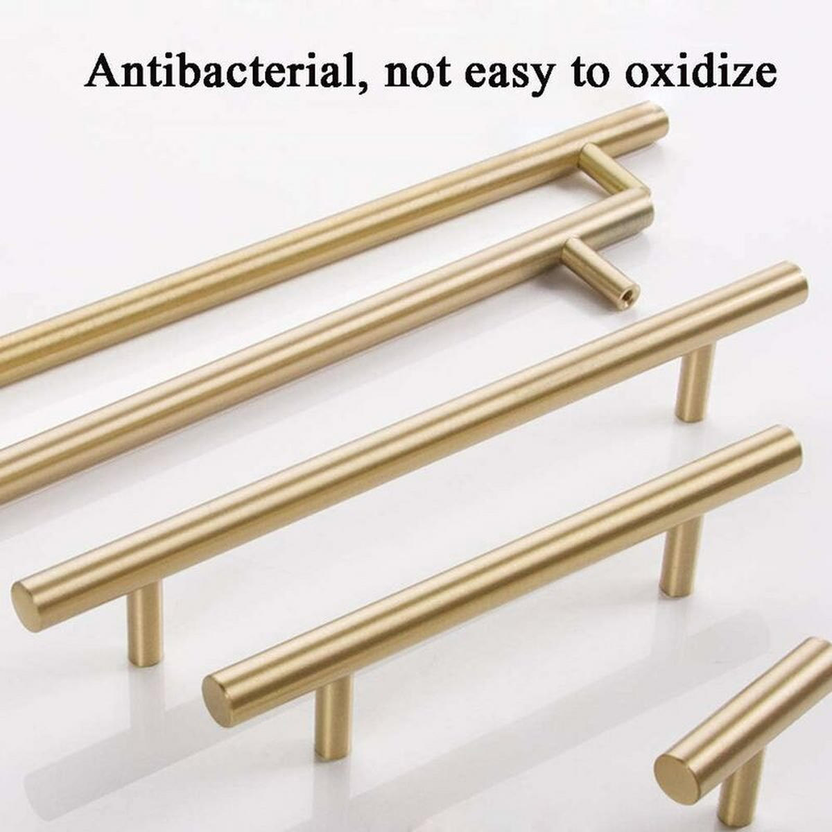 MÖBELGRIFF 1er-Set 128 mm Edelstahl - Goldfarben, Metall (0.1/3.5/2cm)
