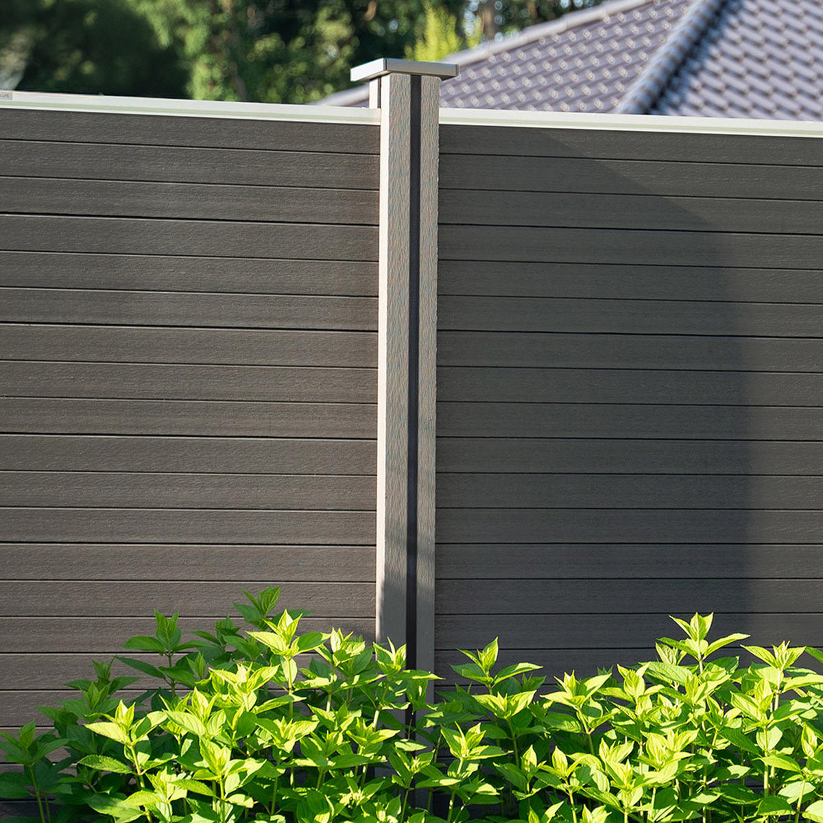 NUTLEISTE DINA - 6 - Anthrazit, Kunststoff (2/185cm) - Home Deluxe