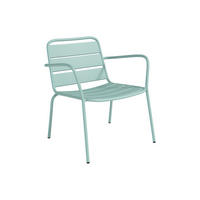 GARTENSESSEL - 1 Person - Metall - Mandelgrün - - Grün, Metall (60/71.5/67.5cm) - Vente-Unique
