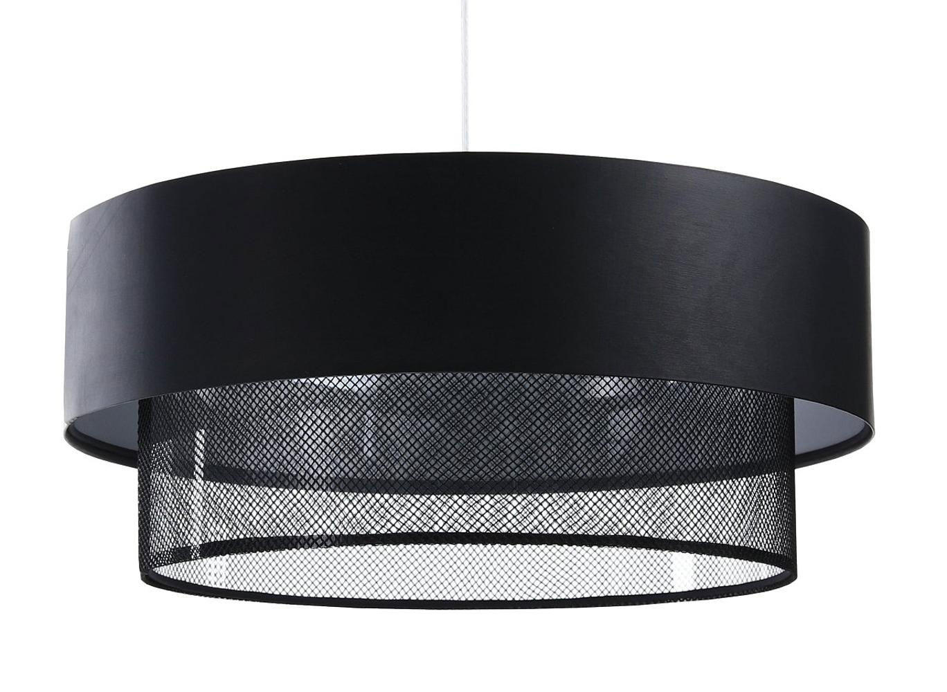 HÄNGELEUCHTE Schwarz 60/20 cm - Schwarz, Kunststoff (60/1/20cm) - ONZENO