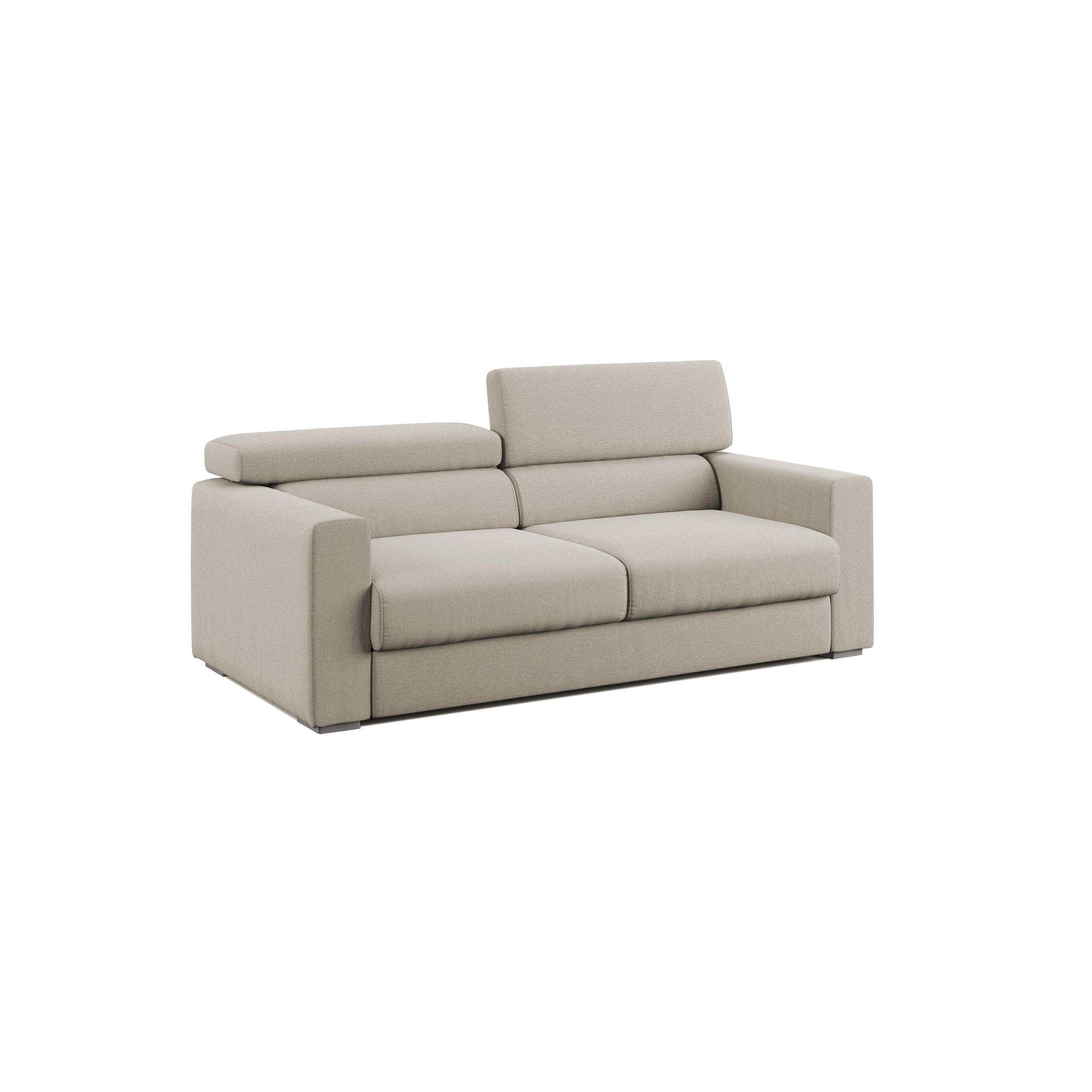 LINEARSOFA Dylan - Creme, Textil (158/89/100cm) - Divani.store