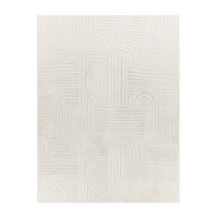 FLACHWEBETEPPICH Boho Creme 80 x 150 cm - Creme, Kunststoff (80/150cm) - TT Home