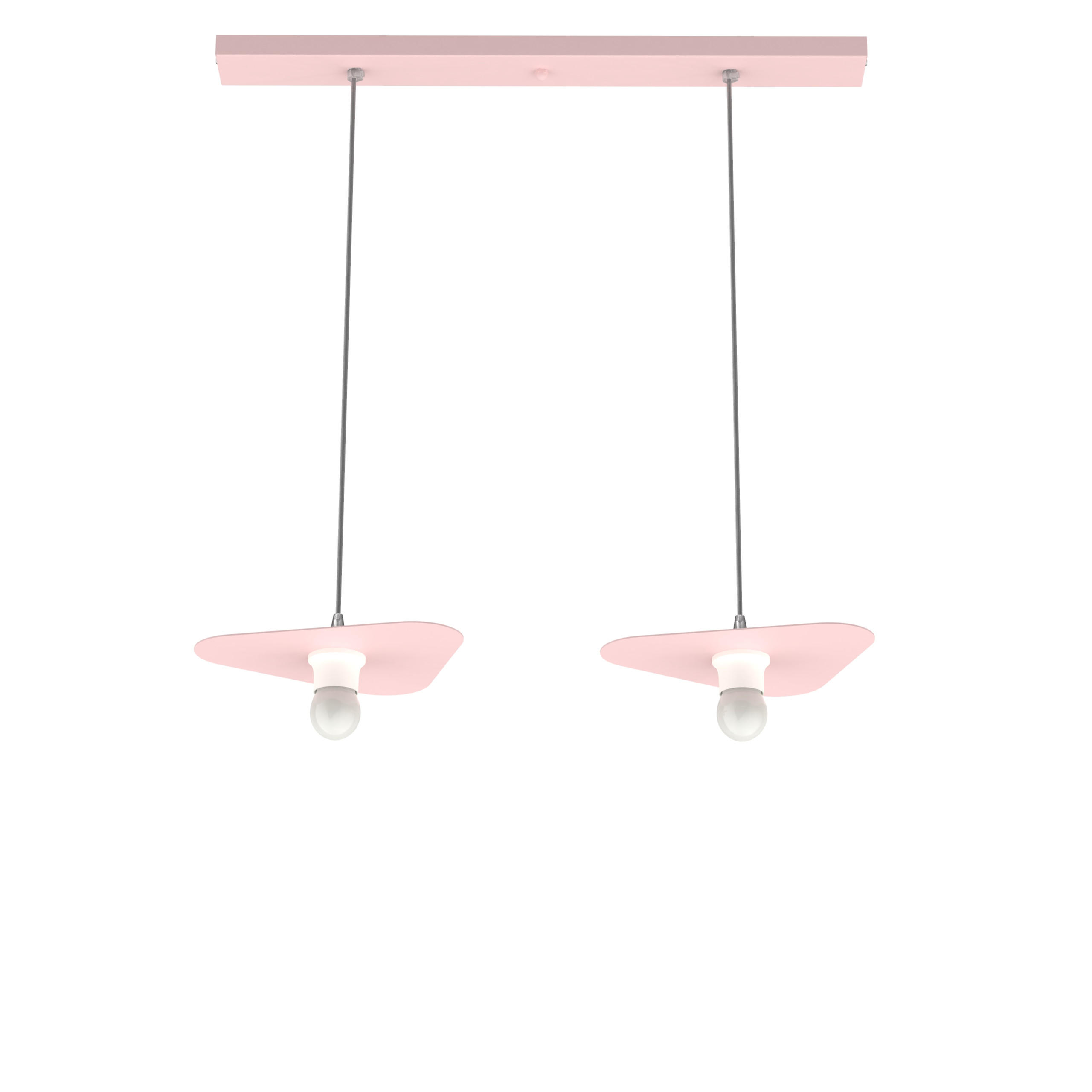 Lumicom Hängeleuchte Pink 30x7x25 cm