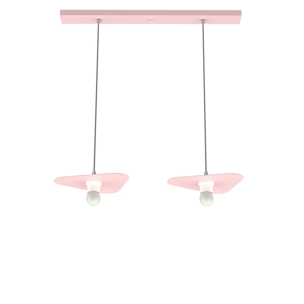 HÄNGELEUCHTE - Pink, Metall (25/30/7cm) - Lumicom