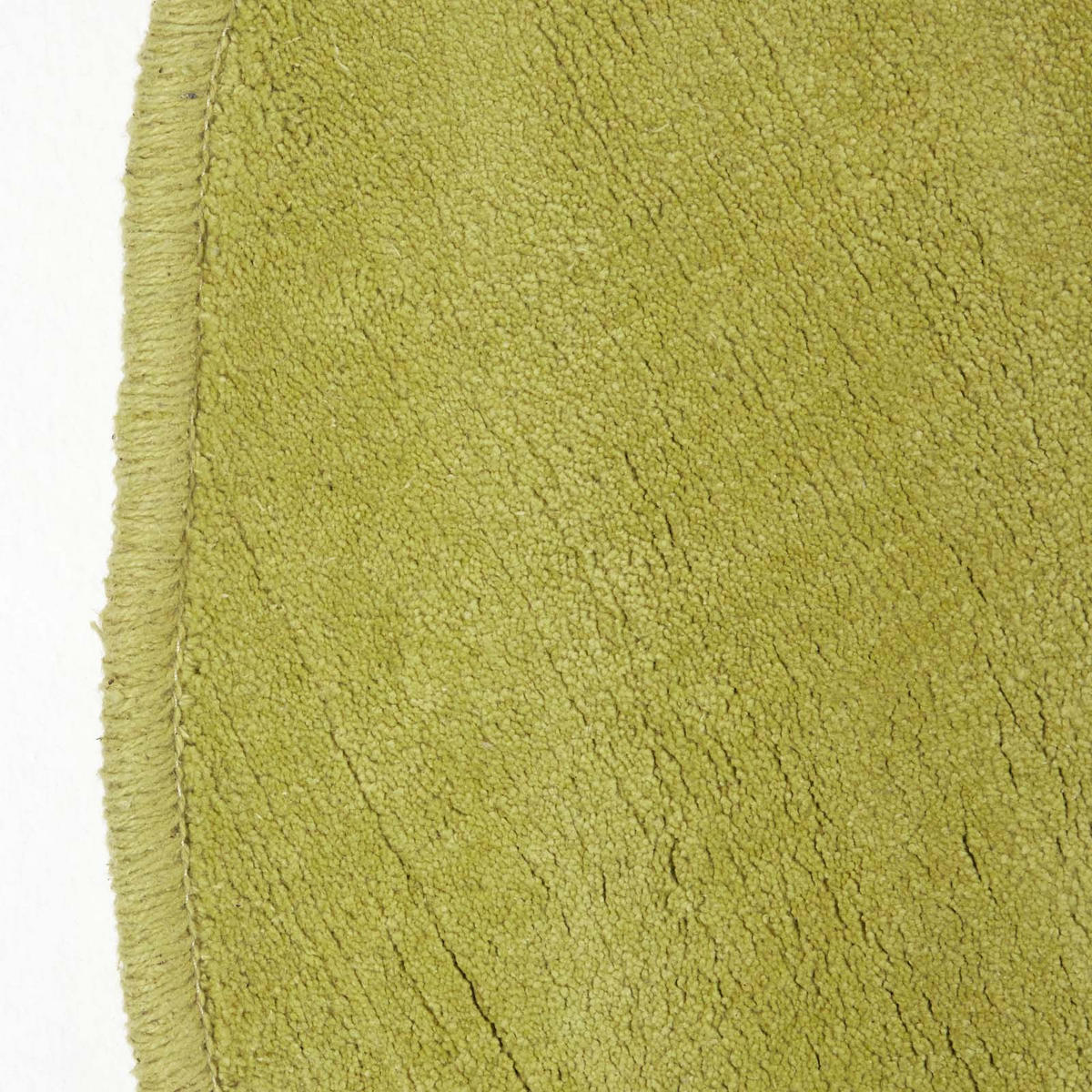 KURZFLOR-TEPPICH rund getuftet 150 cm - Grün, Textil (150/150cm) - Homescapes