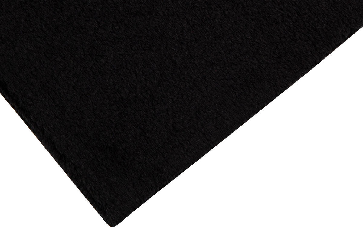 TEPPICH CUDDLE Schwarz 200/290 cm - Schwarz, Kunststoff (200/290cm)