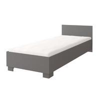 JUGENDBETT OLMO 90/200 Grau - Grau, Holzwerkstoff (90/200cm) - Deine Möbel 24