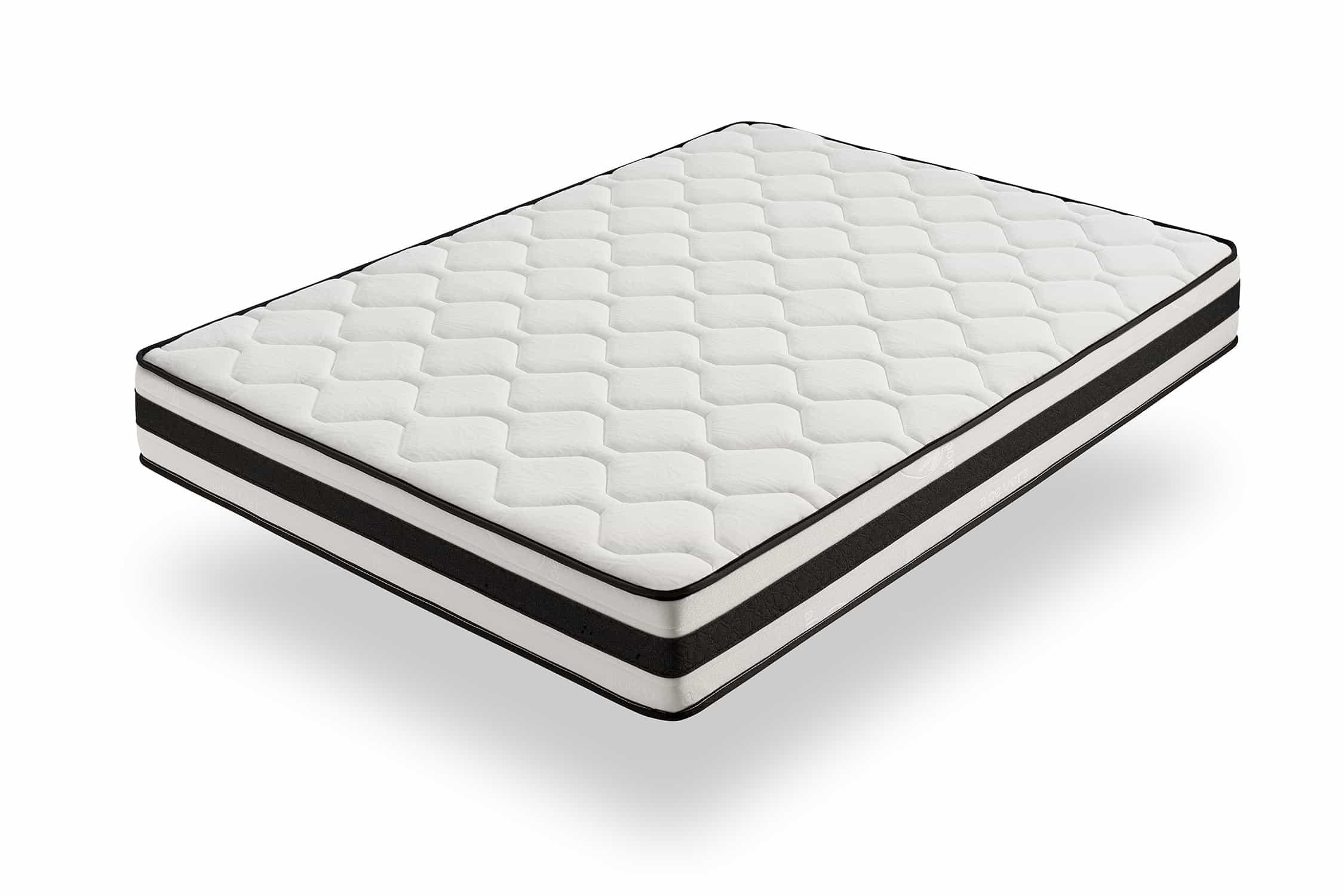 MATRATZE Maxim 21cm, 90x200cm - Weiß, Textil (90/200cm) - Moonia