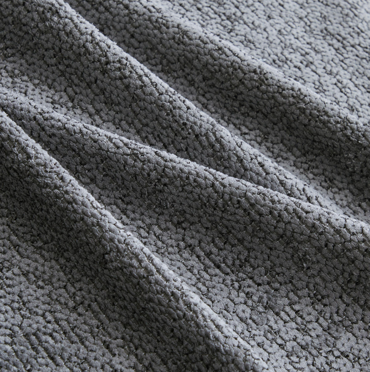 SOFA modular 3-Sitzer U-Form Grey - Grau, Kunststoff (165/79/288.1cm) - Meubliv