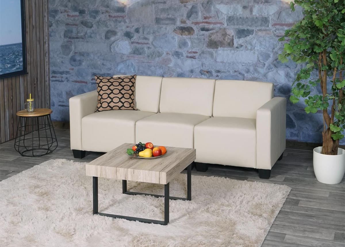 3-SITZER SOFA Beige - Beige, Textil (193/76/72cm) - MCW