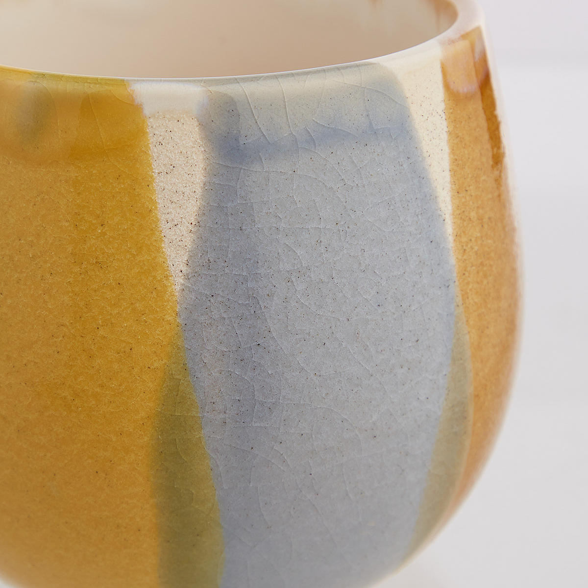 BLUMENÜBERTOPF Sintra - Gelb, Keramik (11/10/11cm) - Butlers