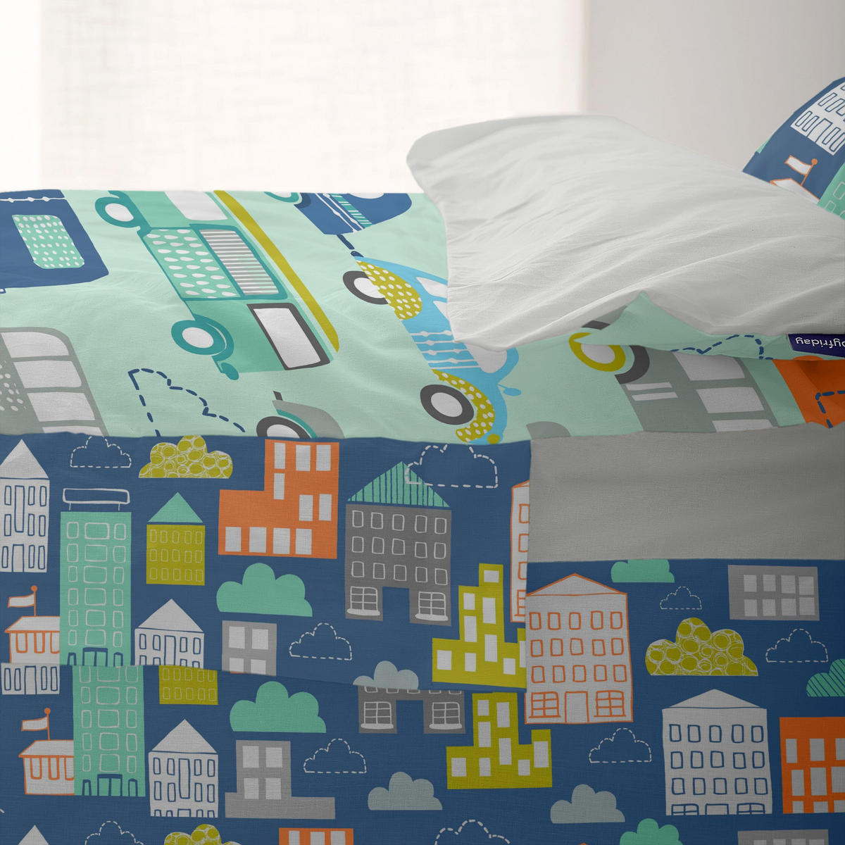 KINDER schlafsack Holidays 90x200 cm Ohne füllung - Multicolor, Textil (90/200cm) - Happy Friday
