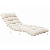 LIEGESTUHLAUFLAGE 157/57 cm Creme - Creme, Textil (57/10/157cm) - QUICK STAR