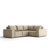 GARTENECKSOFA Für Den Garten SONNE Beige Links - Beige, Holz (246/73/181cm) - Kaiser Möbel