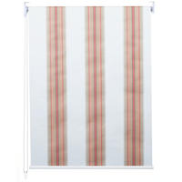 ROLLO Weiß, Rot, Beige - Beige/Rot, Textil (80/230/7cm) - MCW