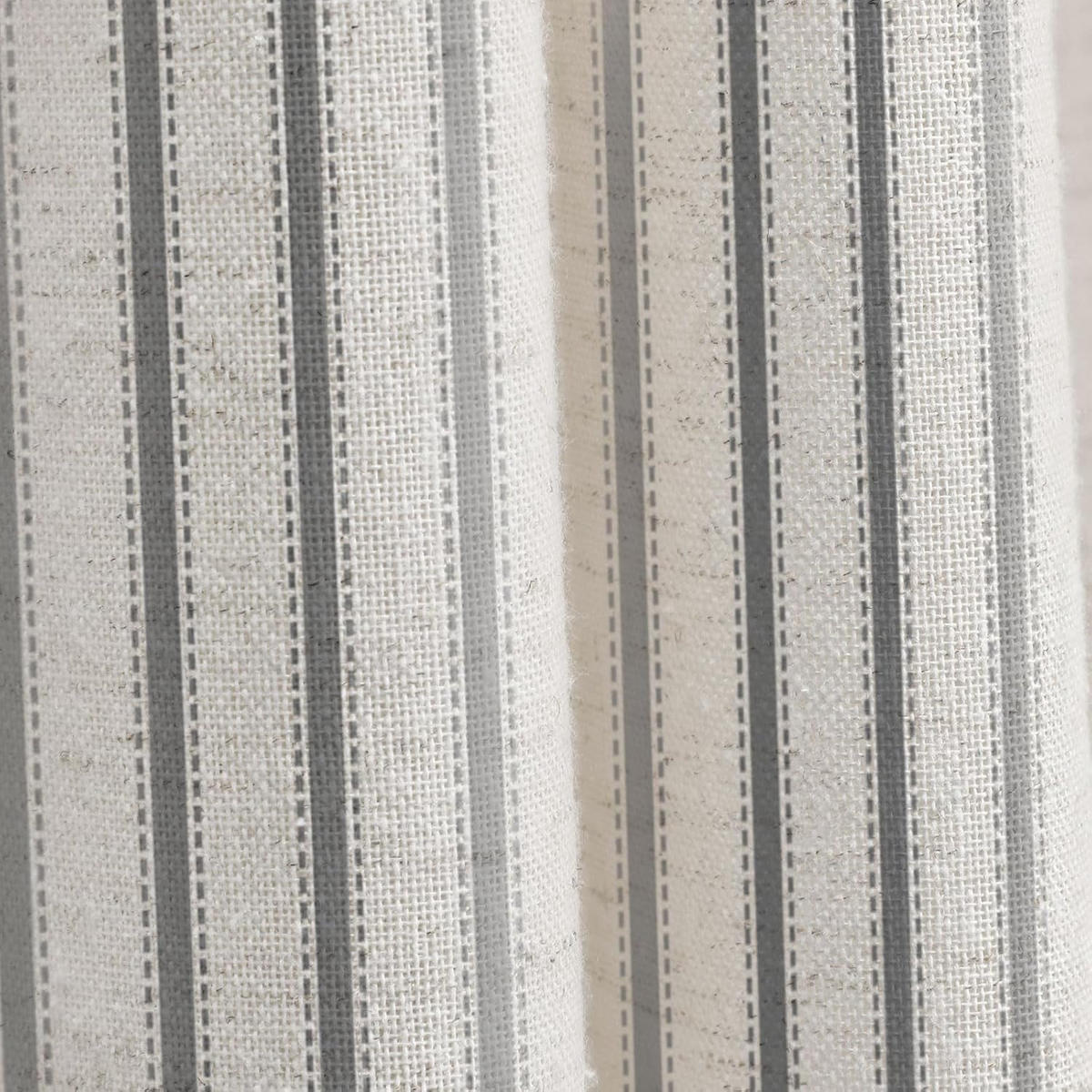 DUSCHVORHANG – grau (180 × 200 cm) - Grau, Textil (180/200cm)