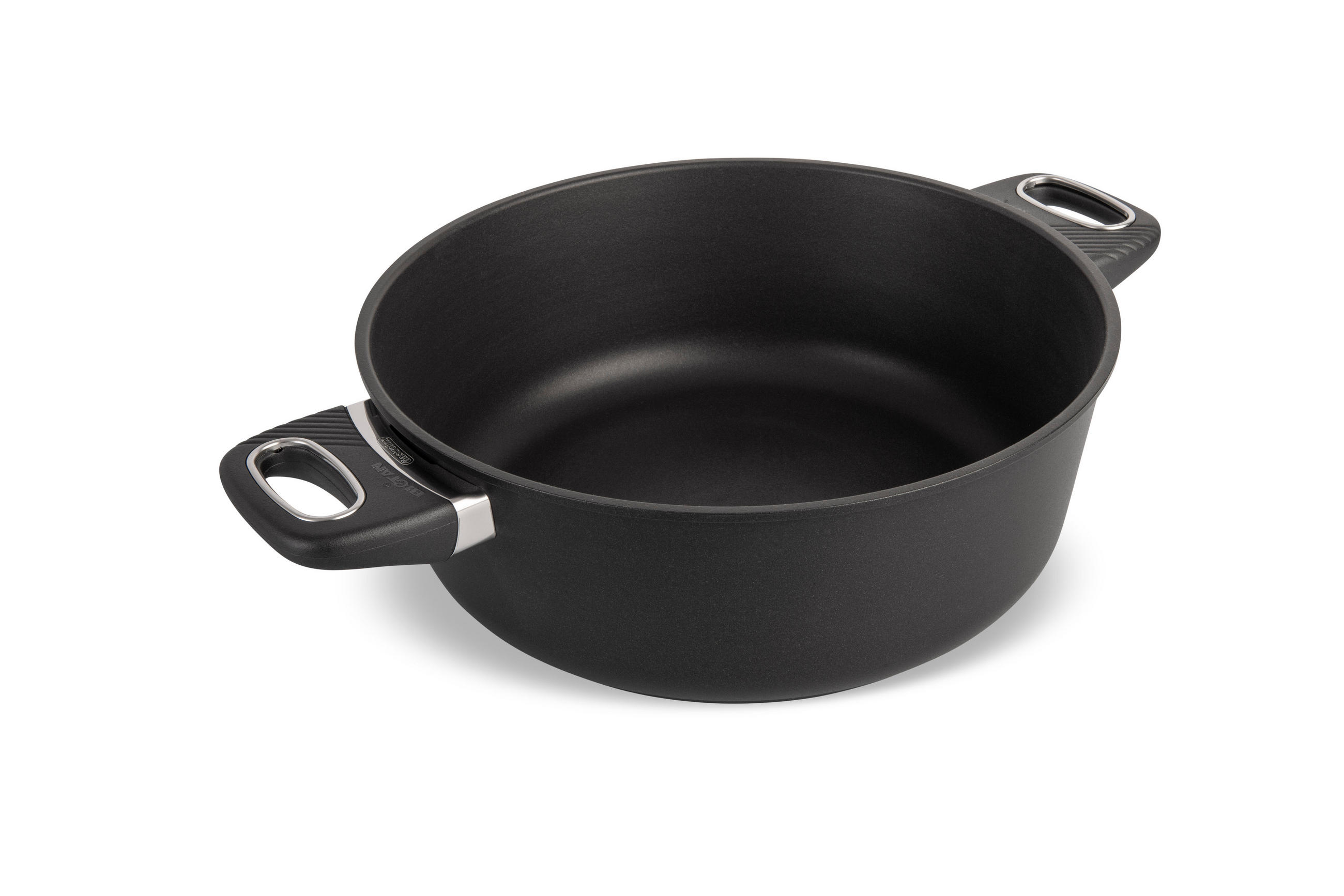 BRATENTOPF INDUKTION ⌀28cm - Schwarz, Kunststoff/Metall (28cm) - Gastrolux