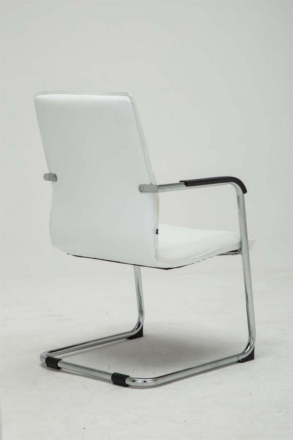 SCHWINGSTUHL 2er Set Lederlook weiß - Weiß, Textil/Metall (56/92/60cm) - CLP