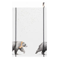 KÜCHENTUCH Ours weiß 50 x 70 cm - Weiß, Textil (50/70cm)