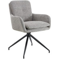 ESSZIMMERSTUHL Pickett 85x58x63 cm taupe - Taupe, Textil (58/85/63cm) - furnicato
