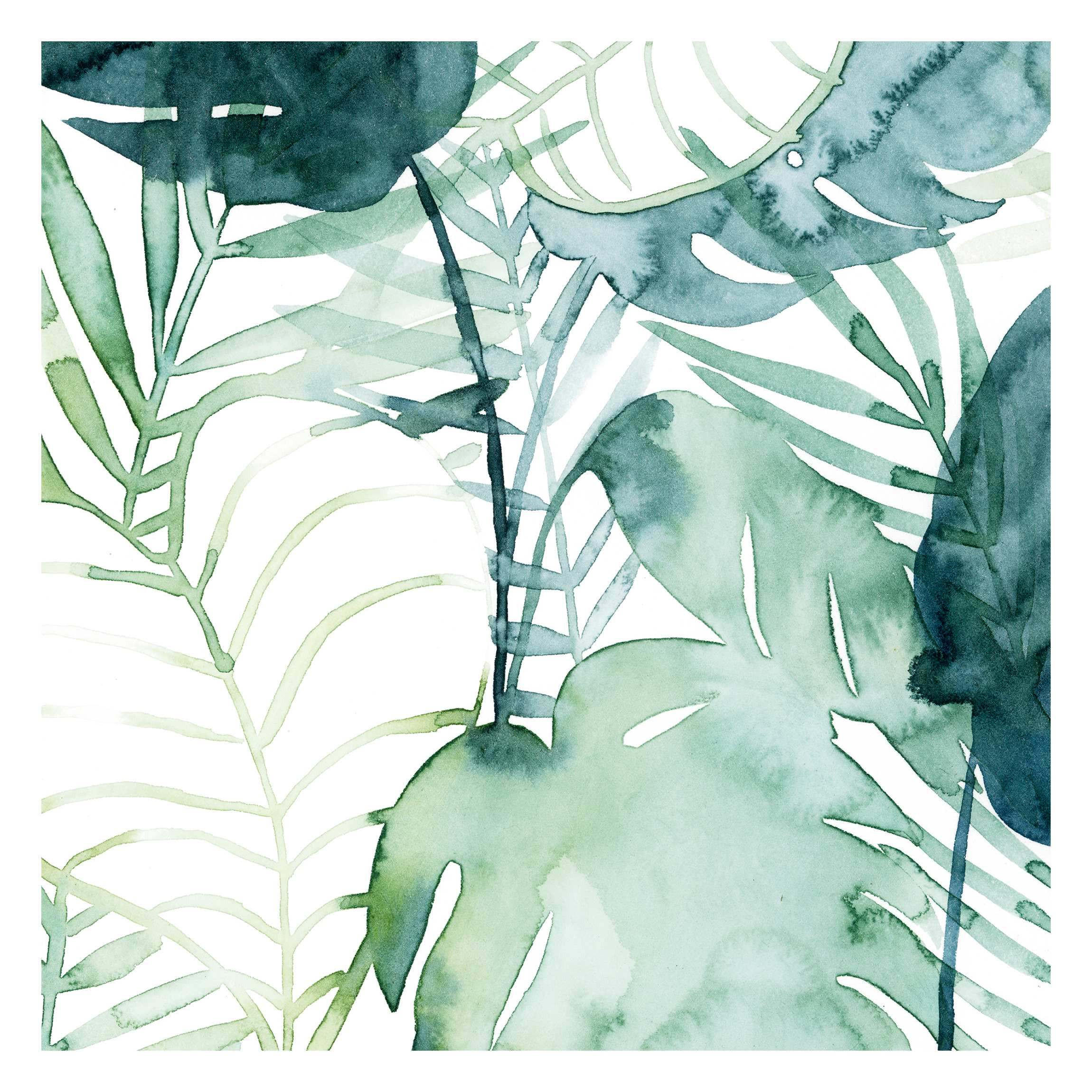 Bilderwelten Fototapete Grün 192x192 cm