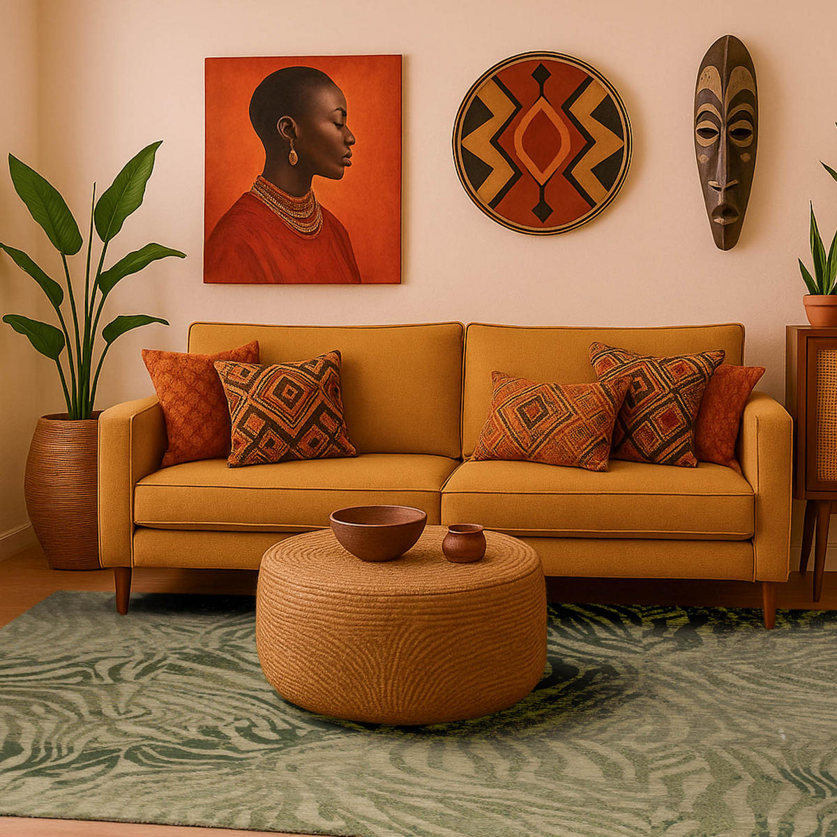 TEPPICH Jade Imperial Lola&Moi 170/240 cm - Grün, Kunststoff/Textil (170/240cm) - Lola&Moi