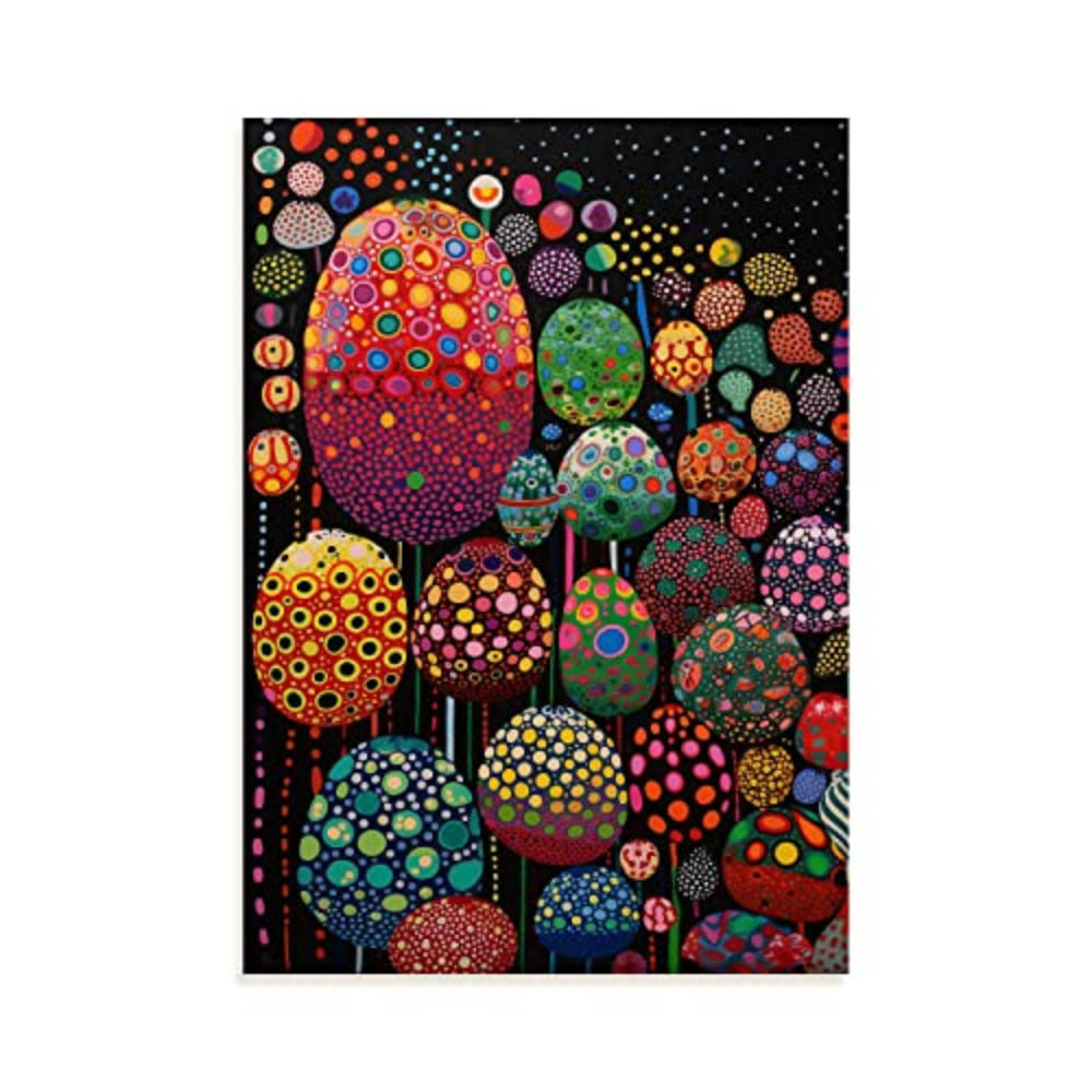 POSTER Yayoi Kusama A3 Rahmenlos - Klar, Papier (29.7/5/42cm) - Nacnic