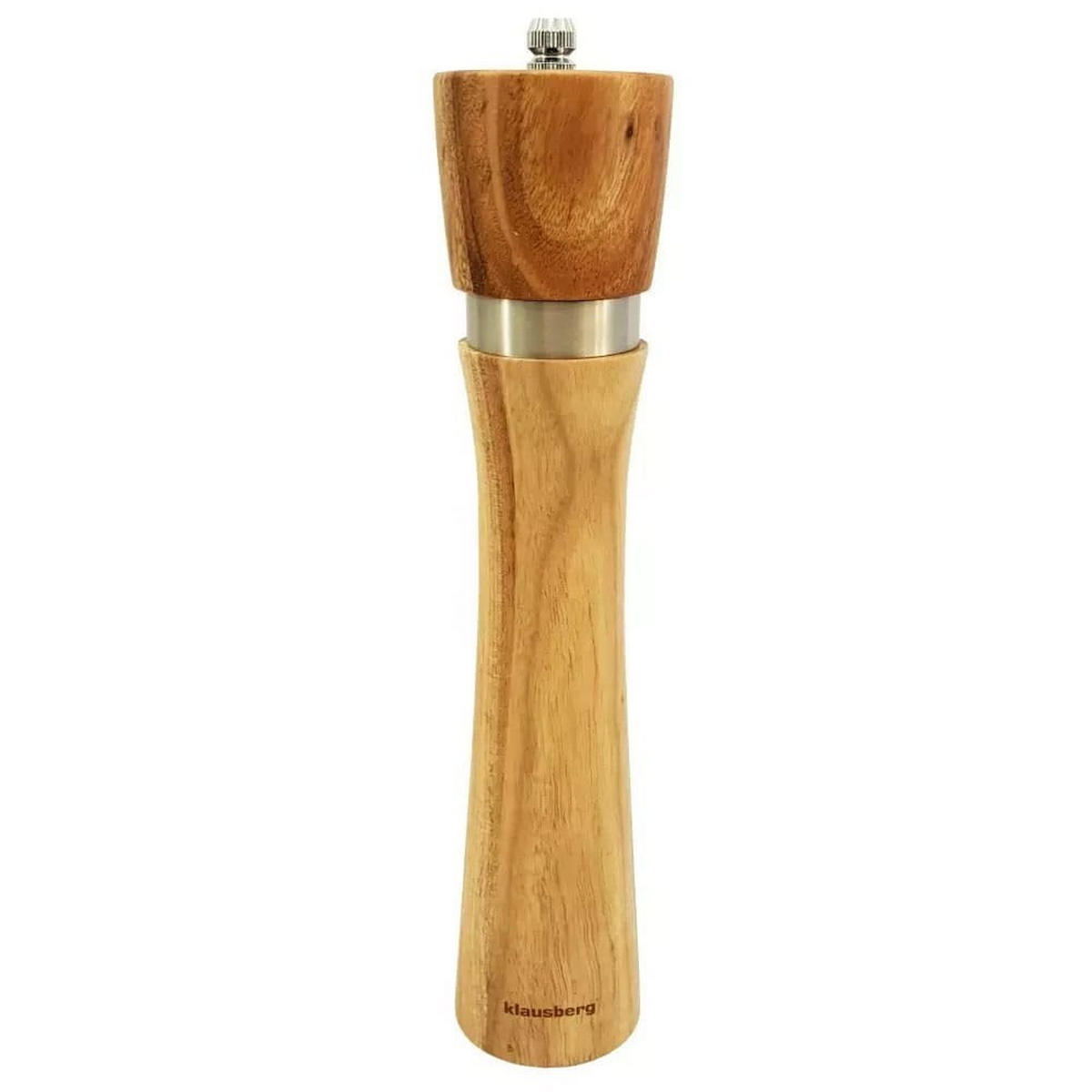 GEWÜRZMÜHLE Braun 5.5/5.5/26 cm KB7592 - Braun, Holz (5.5/26/5.5cm) - Klausberg 