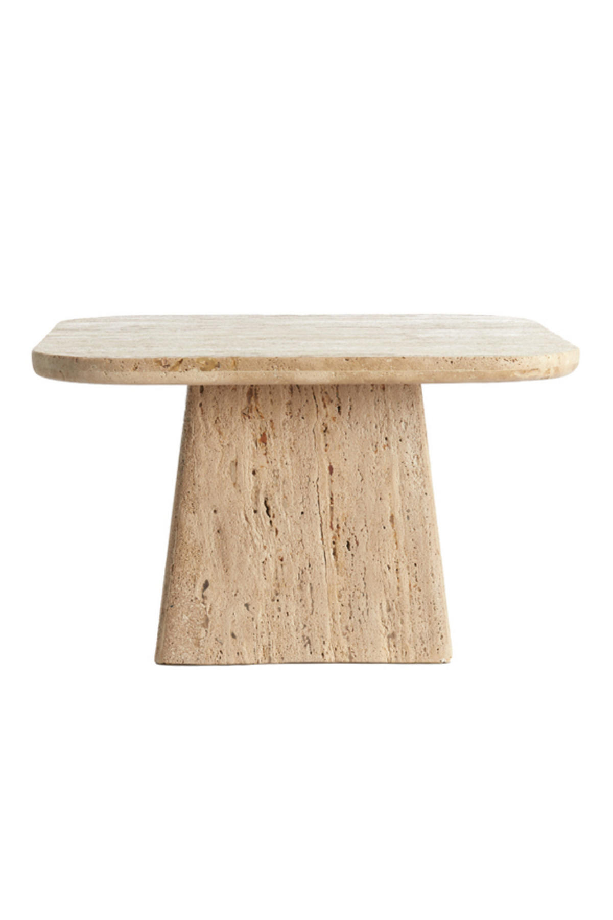 COUCHTISCH Kepami Braun 60/60/36 cm - Braun, Stein (60/60/36cm) - Light & Living